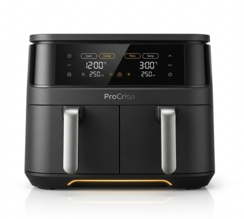 ProCrisp Pro Dual Air Fryer – 11L Two-Zone with Sync Finish